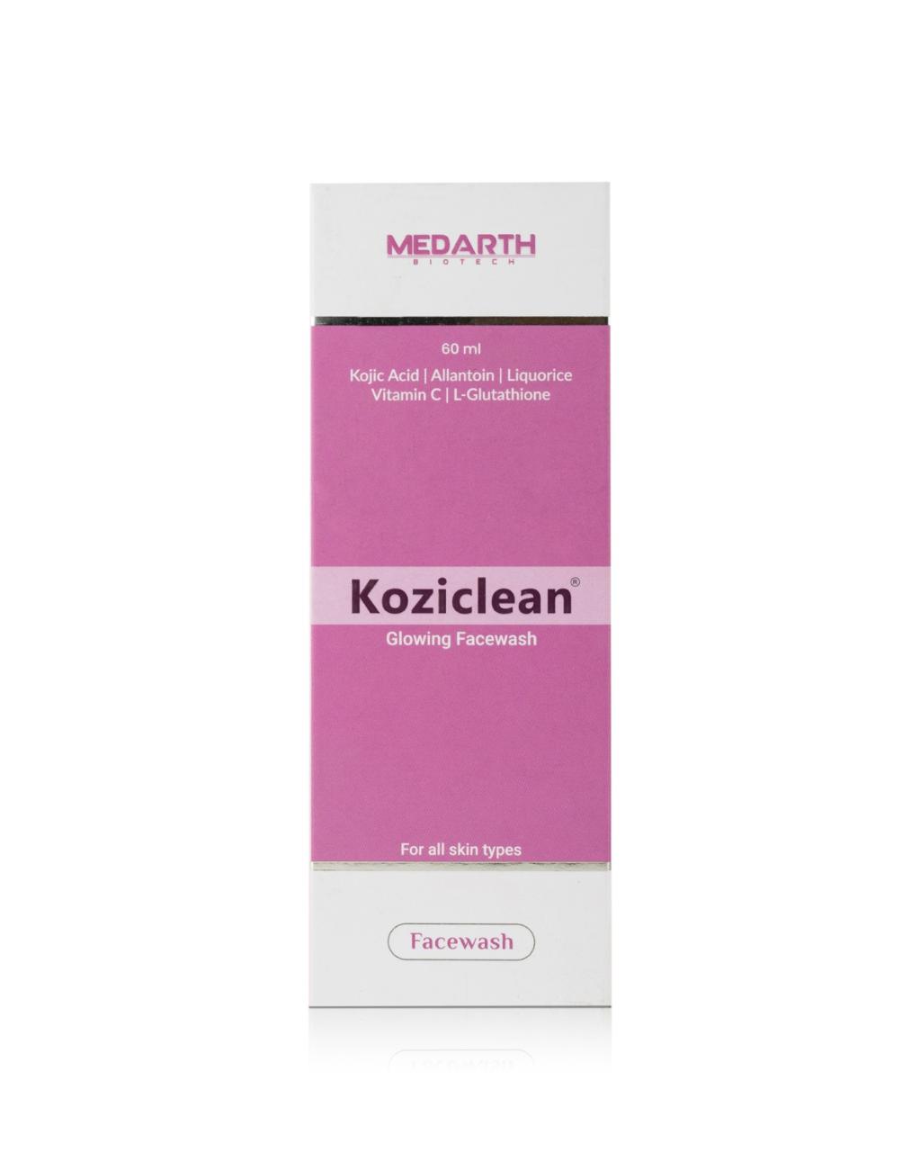 Koziclean Glowing Facewash (60 ml)
