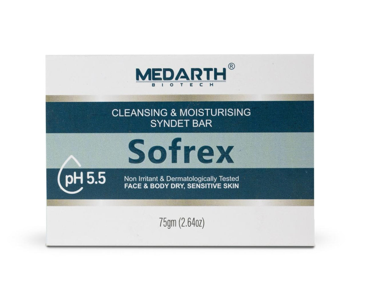 Sofrex Cleansing & Moisturising Syndet Bar (75gm)